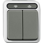 Merten MEG3755-8029 Rollladentaster 1-polig lichtgrau AQUASTAR 