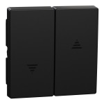 Merten MEG3855-0403 Wippe für Rollladenschalter und -taster schwarz matt System M 