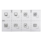 Merten MEG3927-6000 Symbolset für Steckdosen System Design 