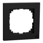 Merten MEG4010-3603 M-Pure-Rahmen 1-fach schwarz matt M-Pure 