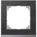 Merten MEG4010-3669 M-Pure Decor-Rahmen 1-fach Schiefer/aluminium M-Pure Decor 