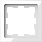 Merten MEG4010-6520 D-Life Glas Rahmen 1-fach Kristallweiß 