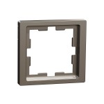 Merten MEG4010-6536 D-Life Rahmen 1-fach Edelstahl 