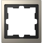 Merten MEG4010-6550 D-Life Metall Rahmen 1-fach Nickelmetallic 