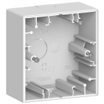 Merten MEG4014-6535 Merten System Design Aufputzgehäuse 1-fach Lotosweiß 
