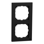 Merten MEG4020-3603 M-Pure-Rahmen 2-fach schwarz matt M-Pure 