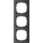Merten MEG4030-3614 M-Pure-Rahmen 3-fach anthrazit M-Pure 