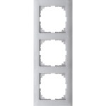 Merten MEG4030-3660 M-Pure-Rahmen 3-fach aluminium M-Pure 