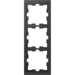 Merten MEG4030-6534 D-Life Rahmen 3-fach Anthrazit 