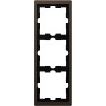 Merten MEG4030-6552 D-Life Metall Rahmen 3-fach Moccametallic 