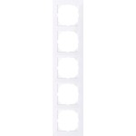 Merten MEG4050-3625 M-Pure-Rahmen 5-fach aktivweiß M-Pure 