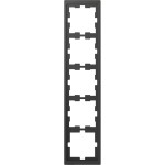 Merten MEG4050-6534 D-Life Rahmen 5-fach Anthrazit 