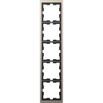 Merten MEG4050-6550 D-Life Metall Rahmen 5-fach Nickelmetallic 