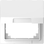 Merten MEG4081-6035 Adapter mit Klappdeckel für Einsätze nach DIN 49075 Lotosweiß System Design 