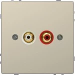 Merten MEG4350-6033 Steckdose für Audio Anschluss Sahara System Design 