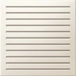 Merten MEG4450-0344 Zentralplatte für akustischen Signalgeber cremeweiß glänzend System M 
