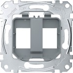 Merten MEG4566-0080 Tragplatten für Steckverbinder Modular Jack transparent 