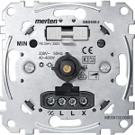 Merten MEG5132-0000 Drehdimmer-Einsatz für ohmsche Last mit Druck-Wechselschalter 40-400W 