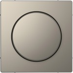 Merten MEG5250-6050 Zentralplatte mit Drehknopf Nickelmetallic System Design 