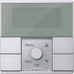 Merten MEG5754-0460 Zeitschaltuhr-Modul Standard aluminium System M 