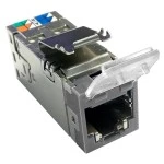 CommScope 2153364-4 SLX 6S Jack Cat. 6 grau mit Staubschutzhülle 