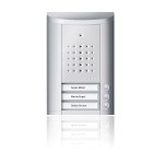 Ritto 1840320 Entravox Türstation Audio 3 Wohnungen Audio silber eloxiert 