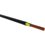 Erdkabel PVC schwarz NYY-J 1x6mm² RE Meterware 