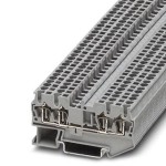 Phoenix Contact 3031306 Durchgangsklemme grau ST 2,5-QUATTRO 
