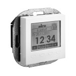 alre HTRRUu210.021#55 Raumtemperaturregler mit Uhrenprogramm reinweiß UA060004 