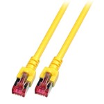 EFB MK6001.0,25Y Patchkabel Cat. 6 2x RJ45 Stecker gelb 0,25 Meter 