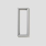 Siedle KR611-3/1-0SM Kombirahmen Silber-Metallic 200016832-01 