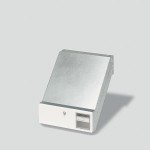 Siedle BKV611-3/1-0W Durchwurfbriefkasten für Mauereinbau Weiß 200016956-00 