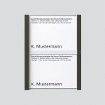 Sonderartikel: Siedle TM611-2,BTM650-2GM Namensschild komplett Graphitbraun-Metallic 200029039-00 