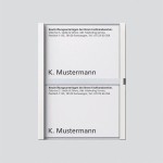 Sonderartikel: Siedle TM612-2,BTM650-02W Namensschild komplett Weiß 200029790-00 