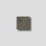 Sonderartikel: Siedle TM612-4,BTM650-04BG Klingeltaste mit Glockensymbol Bernstein-Glimmer 200029946-00 