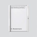 Sonderartikel: Siedle TM612-1,BTM650-01WH Namensschild komplett Weiß-Hochglanz 200029948-00 