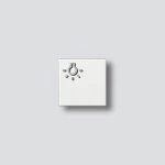 Sonderartikel: Siedle TLM61x-01,BTLM650-...WH Lichttaste mit Lichtsymbol Weiß-Hochglanz 200029977-00 