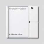 Siedle TM612-1W Tasten-Modul Weiß 200035513-00 