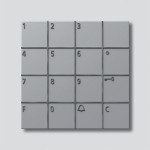 Siedle COM611-02SM Codeschloss-Modul Silber-Metallic 200036514-00 