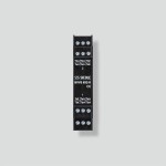 Siedle BVVS652-0 Bus-Video-Verteiler symmetrisch Hutschiene Schwarz 200049630-00 