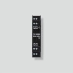 Siedle BVVU652-0 Bus-Video-Verteiler unsymmetrisch Hutschiene Schwarz 200049631-00 