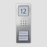 Siedle CA850-2E Audio-Türstation Siedle Compact Edelstahl gebürstet 210008734-00 