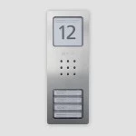 Siedle CA850-4E Audio-Türstation Siedle Compact Edelstahl gebürstet 210008735-00 