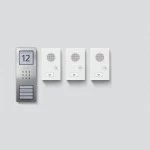 Siedle SETCAB850-3E/W Audio-Set Siedle Basic Edelstahl gebürstet 210008744-00 