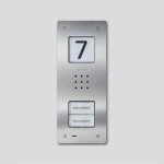 Siedle CAU850-2-0E Audio-Türstation Siedle Compact Unterputz Edelstahl gebürstet 210009118-00 
