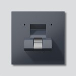 Siedle FPM600-0AG Fingerprint-Modul Anthrazitgrau 210009608-00 