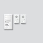 Siedle SETVAB850-2W Audio-Set Siedle Vario Weiß 210010035-00 