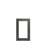 Siedle VA/NB611-2/1-0DG Nachrüstblende Vario Dunkelgrau-Glimmer 210010248-00 