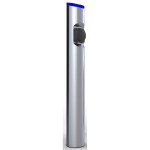 Hesotec 00010091-01 Wallbox eBox r10 Base 11kW Edelstahl gebürstet Ladesteckdose 