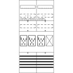 Striebel & John BF27B31 Zählerfeld 7RE 3Z1R vorverdrahtet mit BKE-I 2CPX054077R9999 